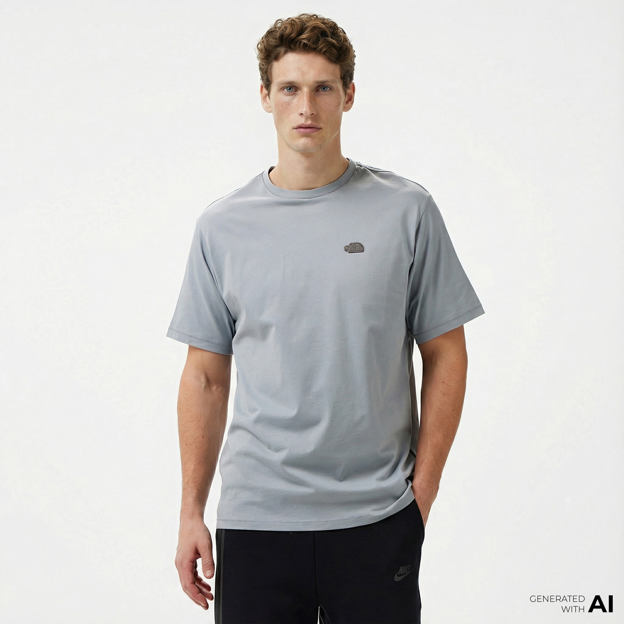 The North Face Natural Dye Erkek Açık Mavi T-Shirt