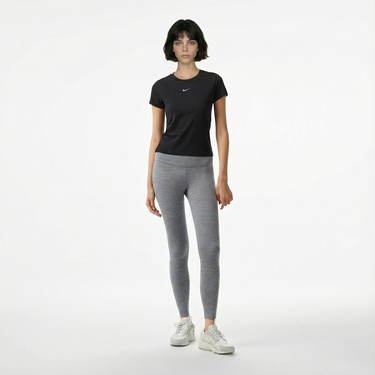  Nike Sportswear Chill Knit Kadın Siyah T-Shirt