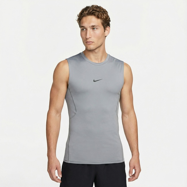 Nike Pro Dri-Fit Erkek Gri T-Shirt