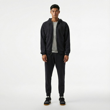  Nike Dri-Fit Primary Fleece Erkek Siyah Hoodie