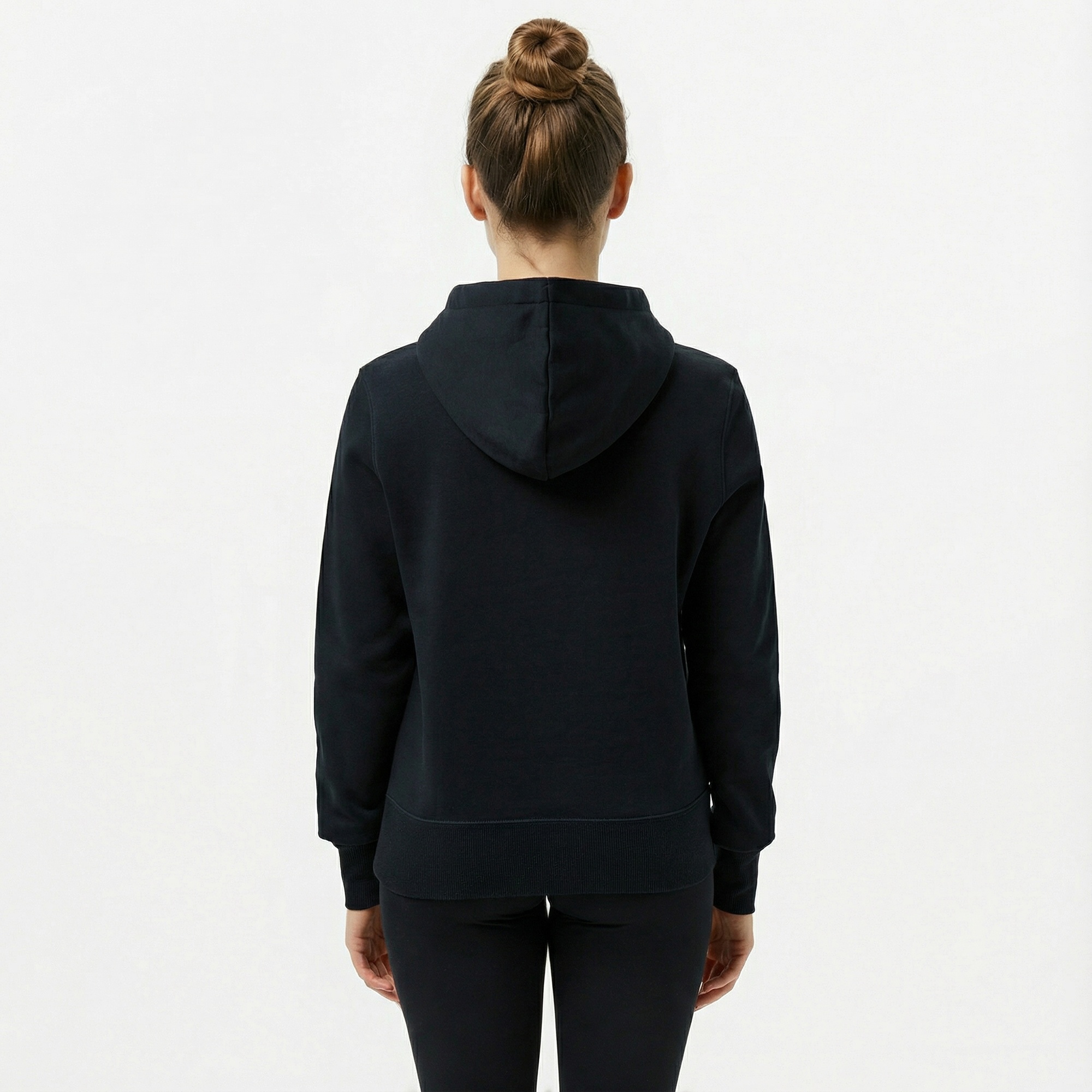 Nike Sportswear Phoenix Fleece Kadın Siyah Kapüşonlu Hoodie