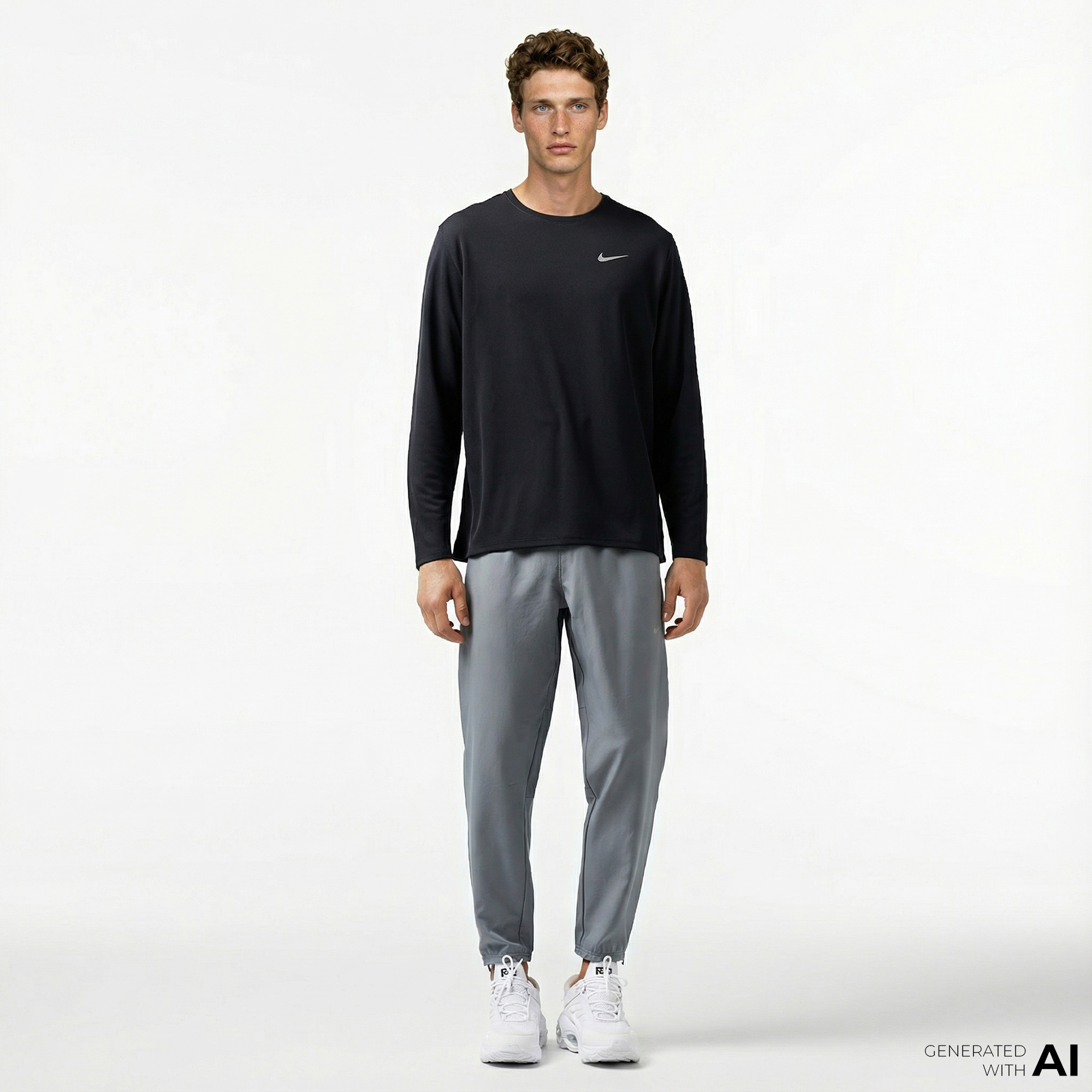  Nike Dri-Fit Challenger Woven Erkek Gri Eşofman Altı