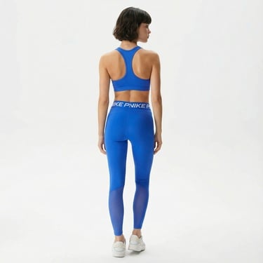  Nike Swoosh Medium Support Kadın Mavi Bra