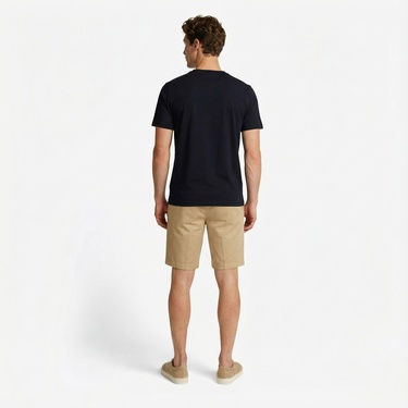  Tommy Hilfiger Brand Love Erkek Lacivert T-Shirt