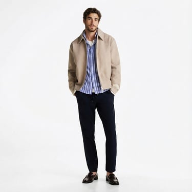  Tommy Hilfiger Harlem Structure Erkek Lacivert Pantolon