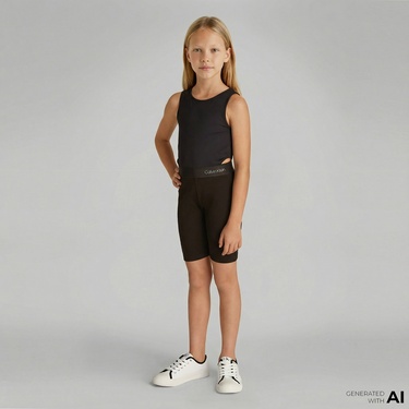  Calvin Klein Çocuk Siyah T-Shirt