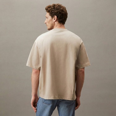  Calvin Klein Low Erkek Bej T-Shirt
