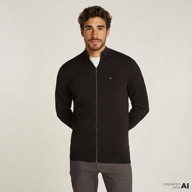  Calvin Klein Erkek Siyah Triko