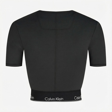  Calvin Klein Kadın Siyah T-Shirt