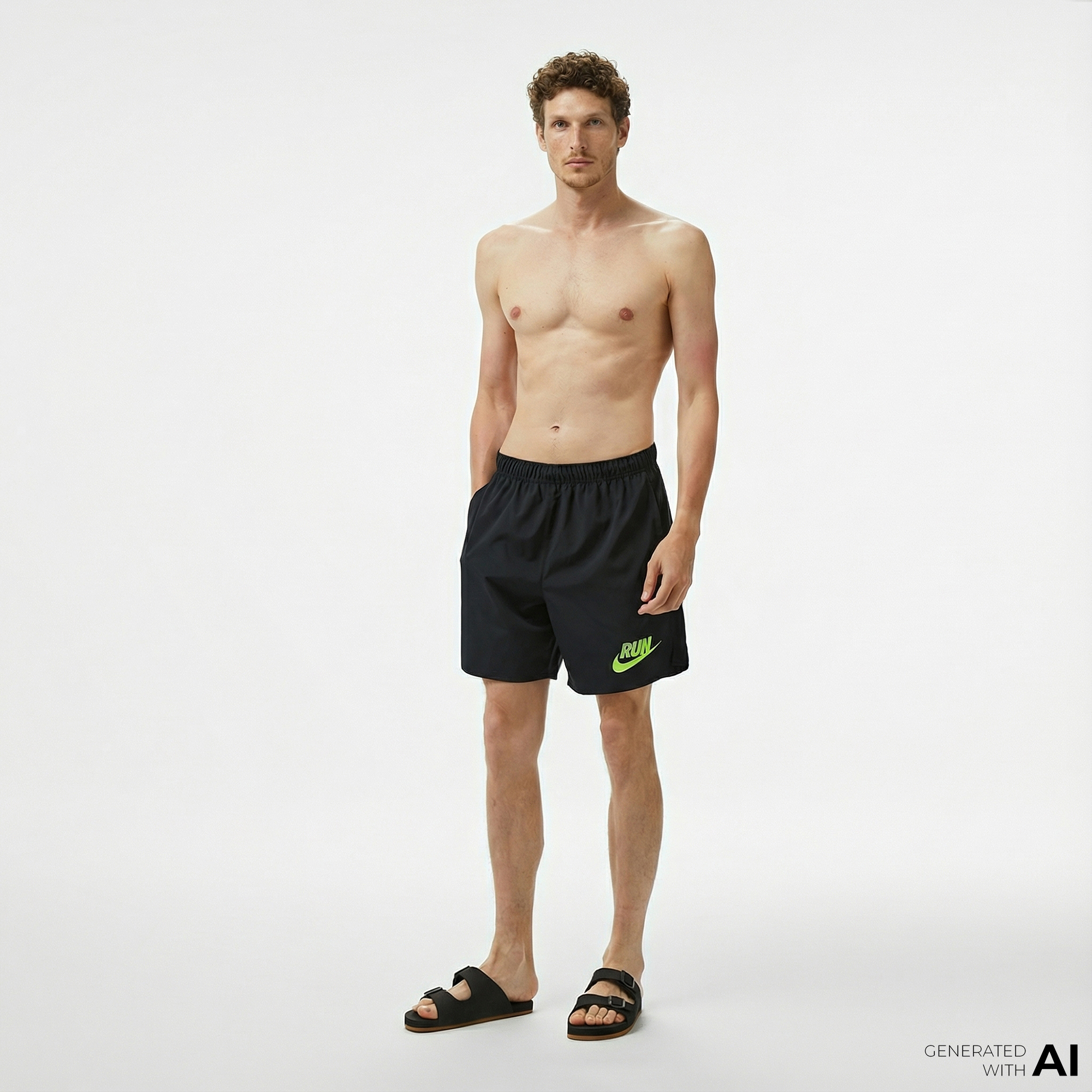  Nike Challenger Run Energy Erkek Siyah Şort