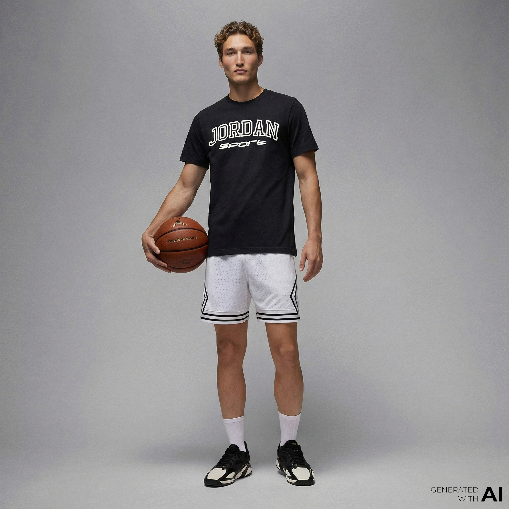  Jordan Dri-Fit Sport Diamond Erkek Beyaz Şort