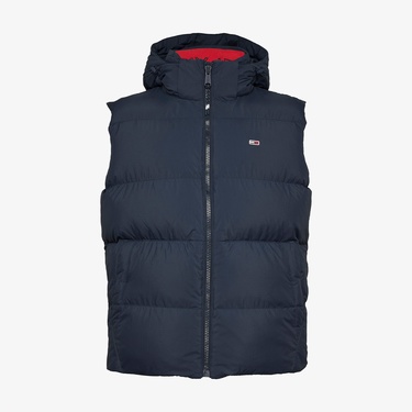  Tommy Jeans Erkek Lacivert Puffer Yelek