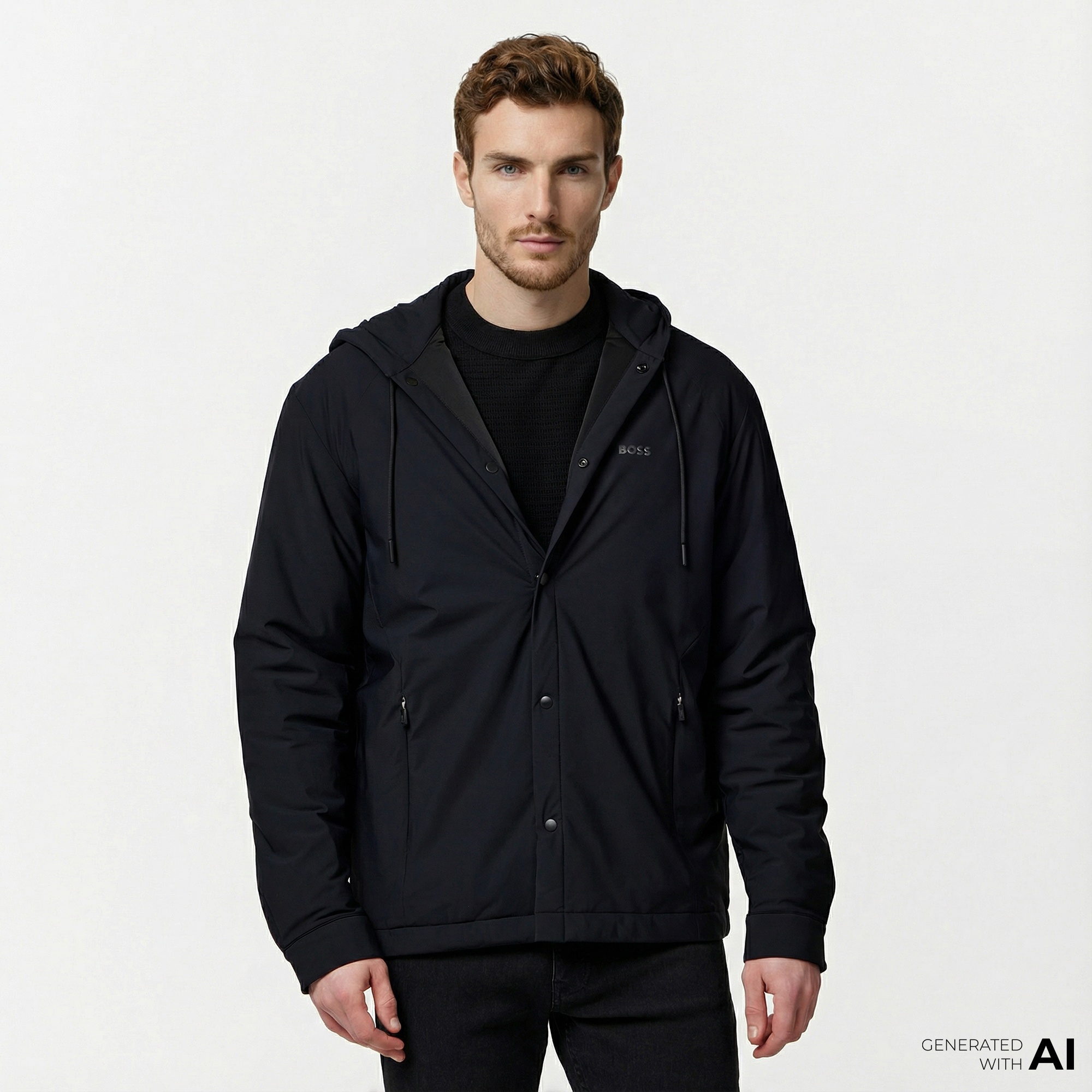 Boss Erkek Siyah Ceket