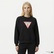 Guess Iconic Tria Kadın Siyah Sweatshirt