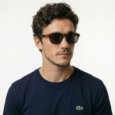  Lacoste Erkek Regular Fit Bisiklet Yaka Lacivert T-Shirt