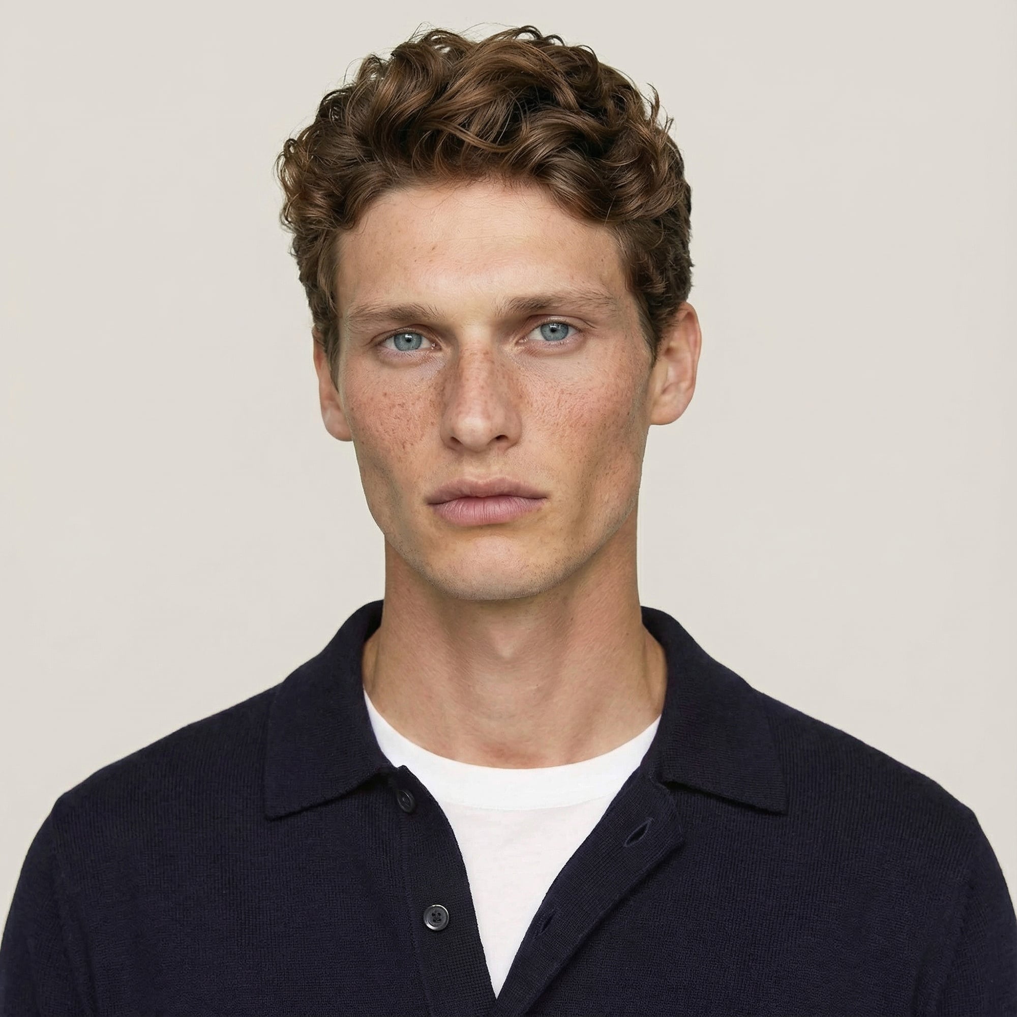 Tommy Hilfiger Erkek Mavi Triko