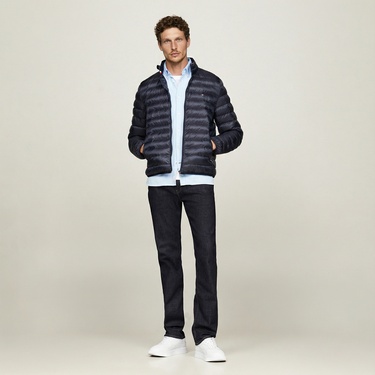  Tommy Hilfiger Erkek Mavi Mont