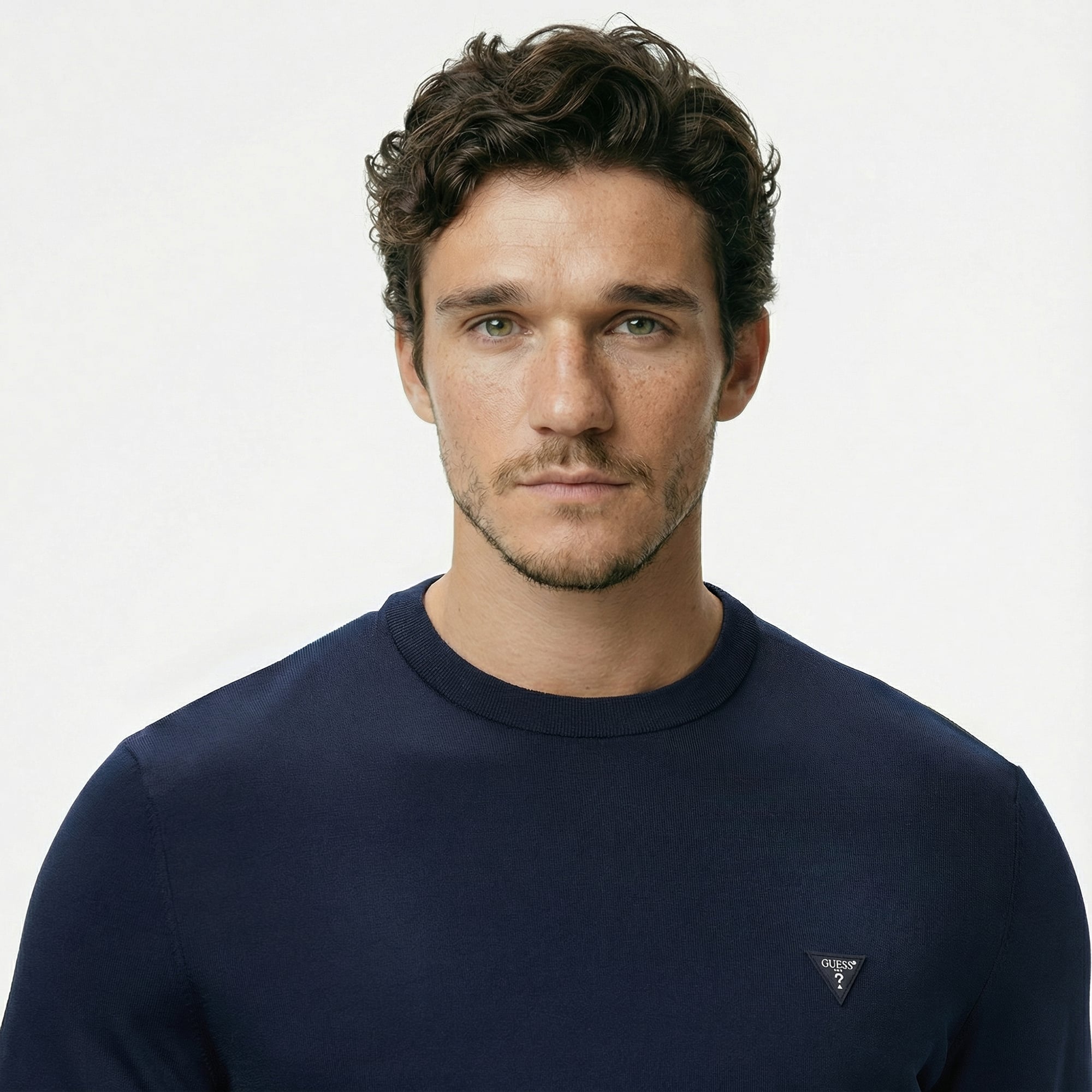  Guess Erkek Lacivert Kazak