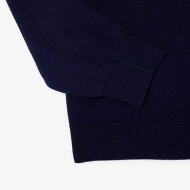  Lacoste Erkek Regular Fit Fermuarlı Lacivert Hırka
