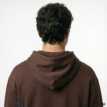  Converse Erkek Kahverengi Hoodie