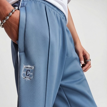  Converse Erkek Renk Bloklu Mavi Eşofman Altı