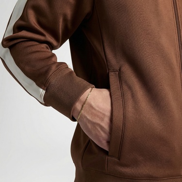  Converse Erkek Renk Bloklu Kahverengi Eşofman Üstü