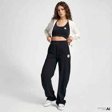  Converse Kadın Siyah Eşofman Altı