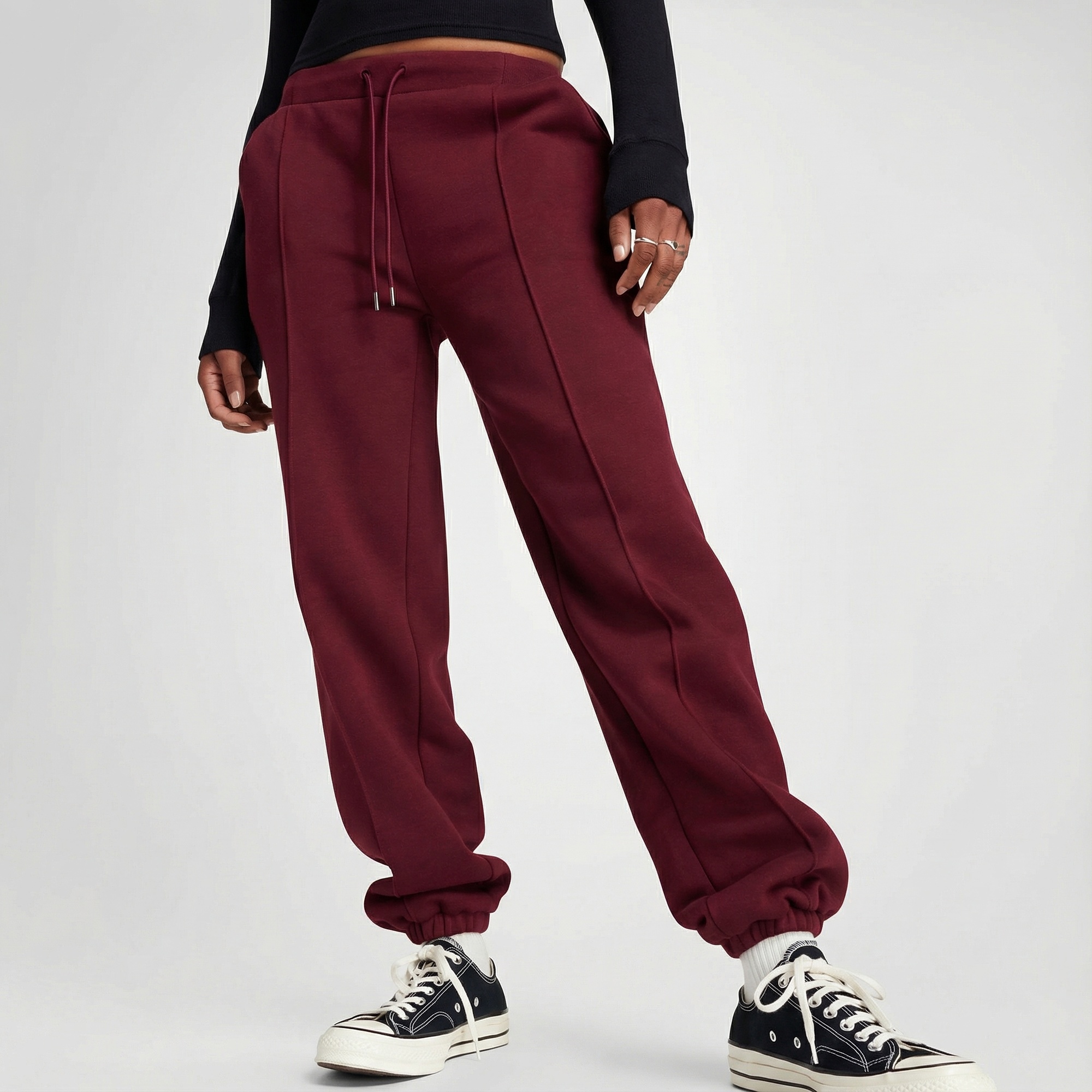 Converse Kadın Bordo Eşofman Altı