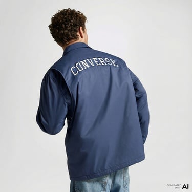  Converse Erkek Lacivert Yağmurluk