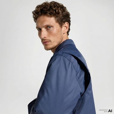  Converse Erkek Lacivert Yağmurluk