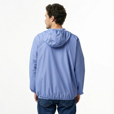  Nautica Erkek Mavi Yağmurluk