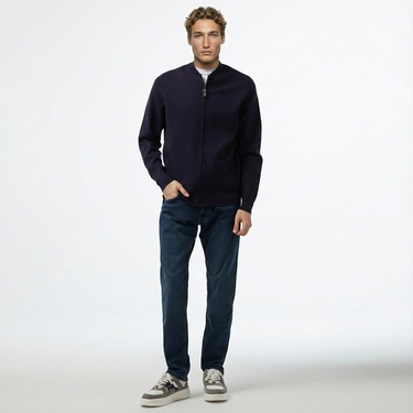  Nautica Erkek Lacivert Regular Fit Hırka