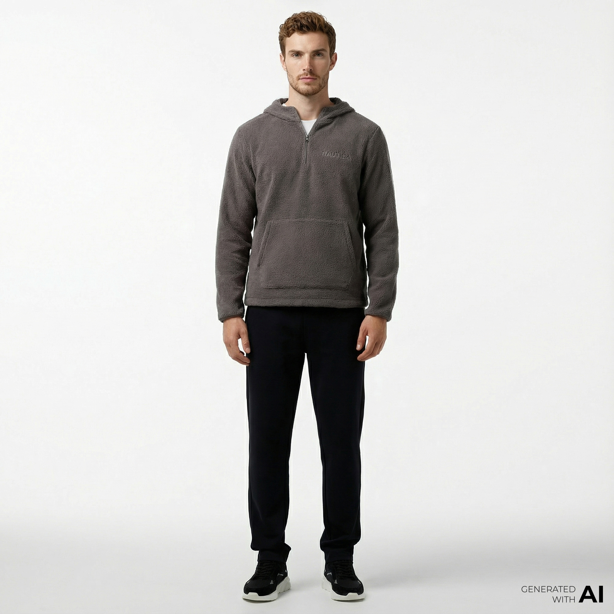  Nautica Erkek Siyah Eşofman Altı