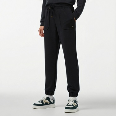  Nautica Kadın Siyah Regular Fit Eşofman Altı