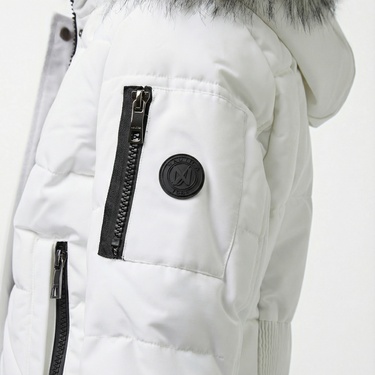  Nautica Kadın Beyaz Mont