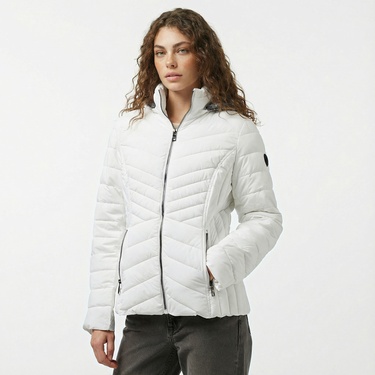  Nautica Kadın Beyaz Mont