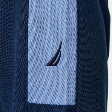  Nautica Erkek Lacivert Uzun Kollu Polo Yaka T-Shirt