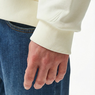  Nautica Erkek Beyaz Regular Fit Sweatshirt