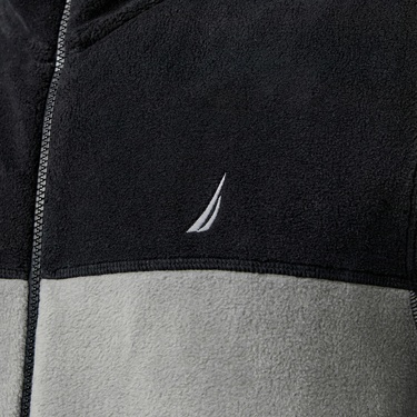  Nautica Erkek Siyah Regular Fit Polar Sweatshirt