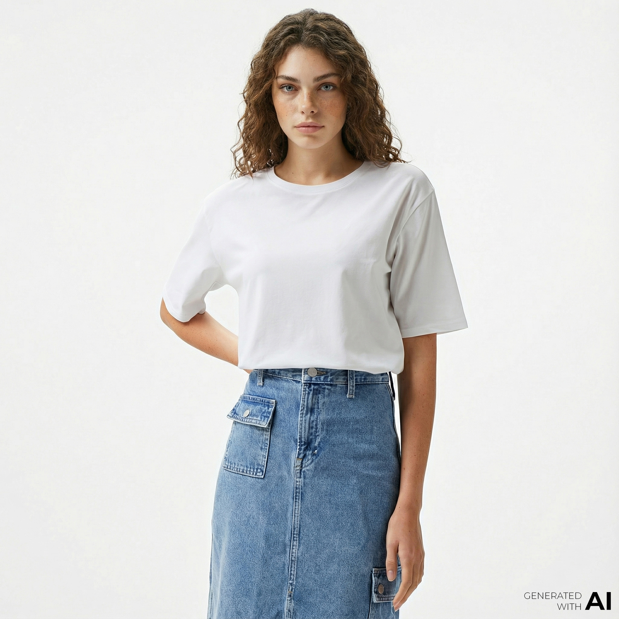  Nautica Kadın Beyaz Kısa Kollu Regular Fit T-Shirt