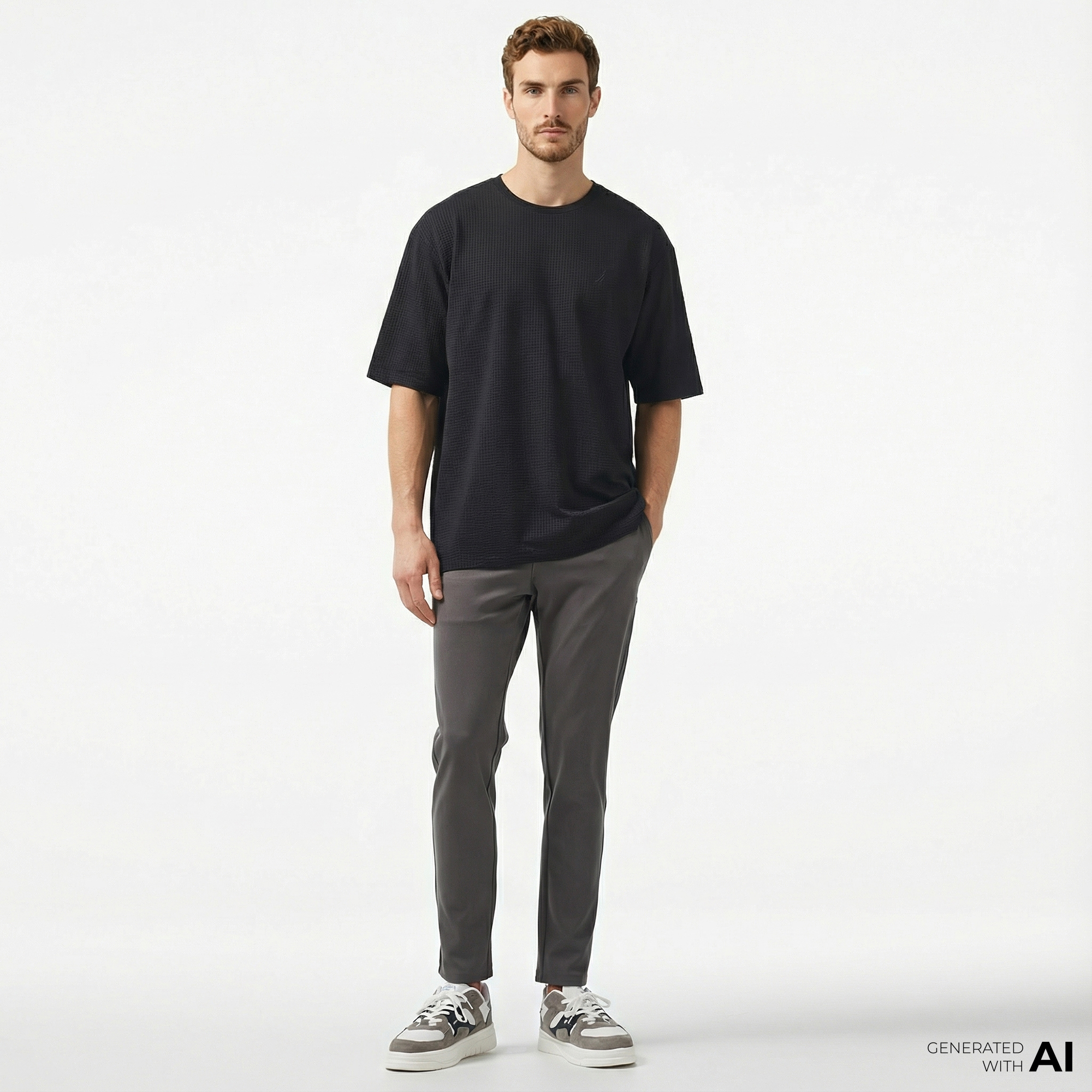  Nautica Erkek Gri Jogger Fit Pantolon