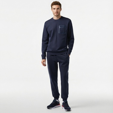  Nautica Erkek Lacivert Regular Fit Sweatshirt