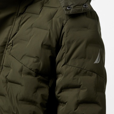  Nautica Erkek Yeşil Mont