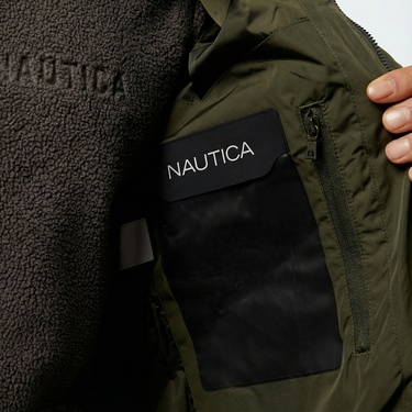  Nautica Erkek Yeşil Mont