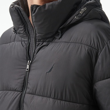  Nautica Erkek Siyah Mont