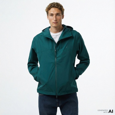  Nautica Erkek Yeşil Mont