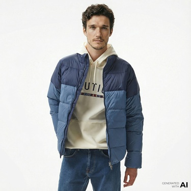  Nautica Erkek Mavi Mont