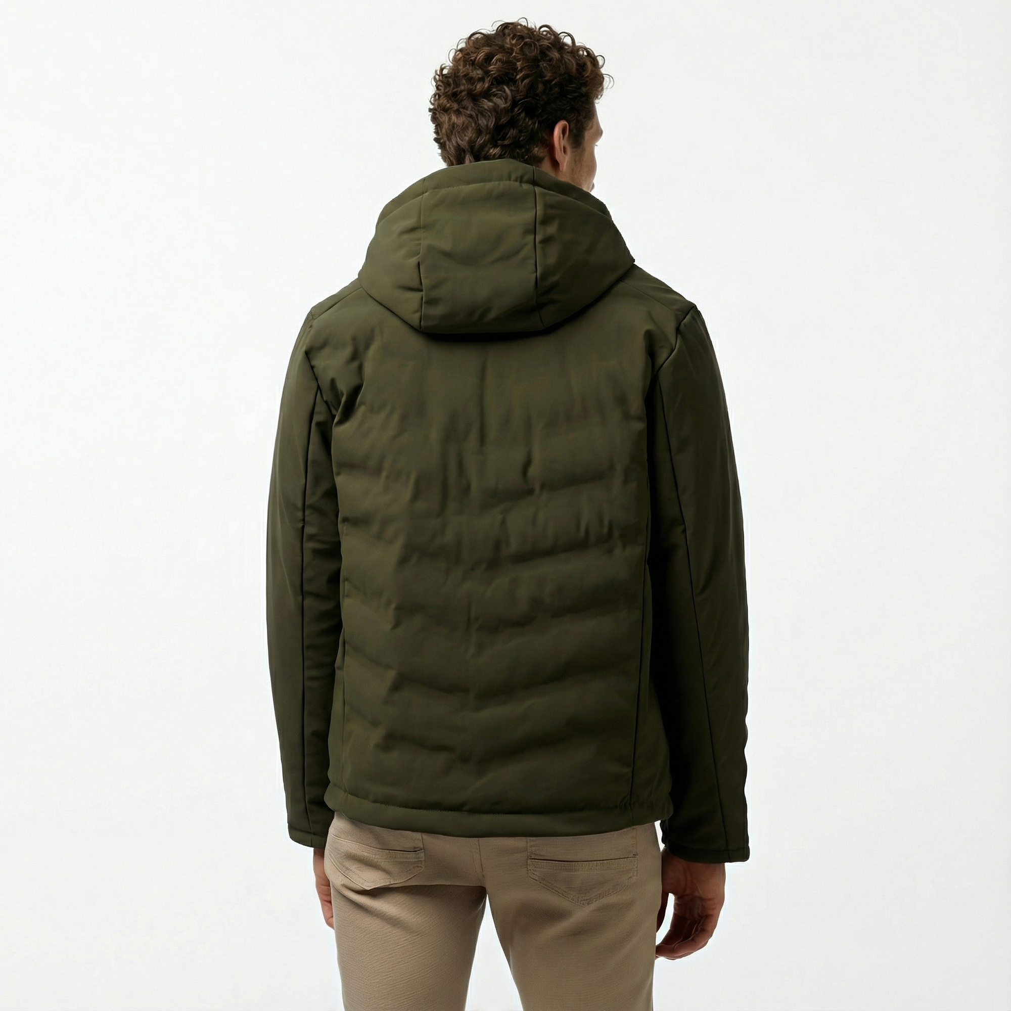  Nautica Erkek Yeşil Mont