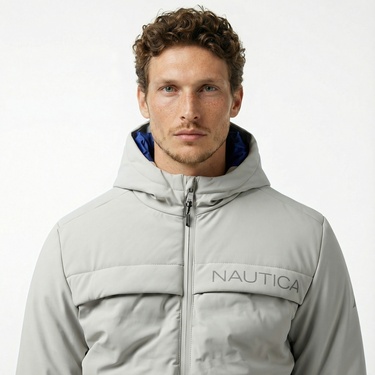  Nautica Erkek Gri Mont