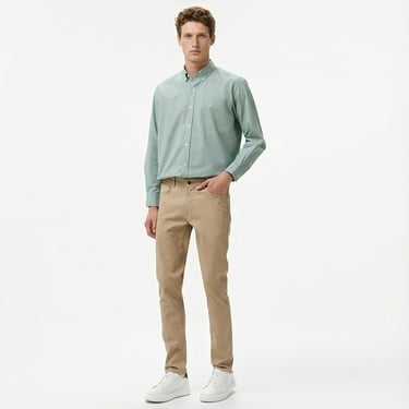  Nautica Erkek Yeşil Gömlek